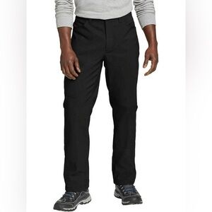 New Eddie Bauer Men's Fleece Lined 2-Way Stretch Tech Pant